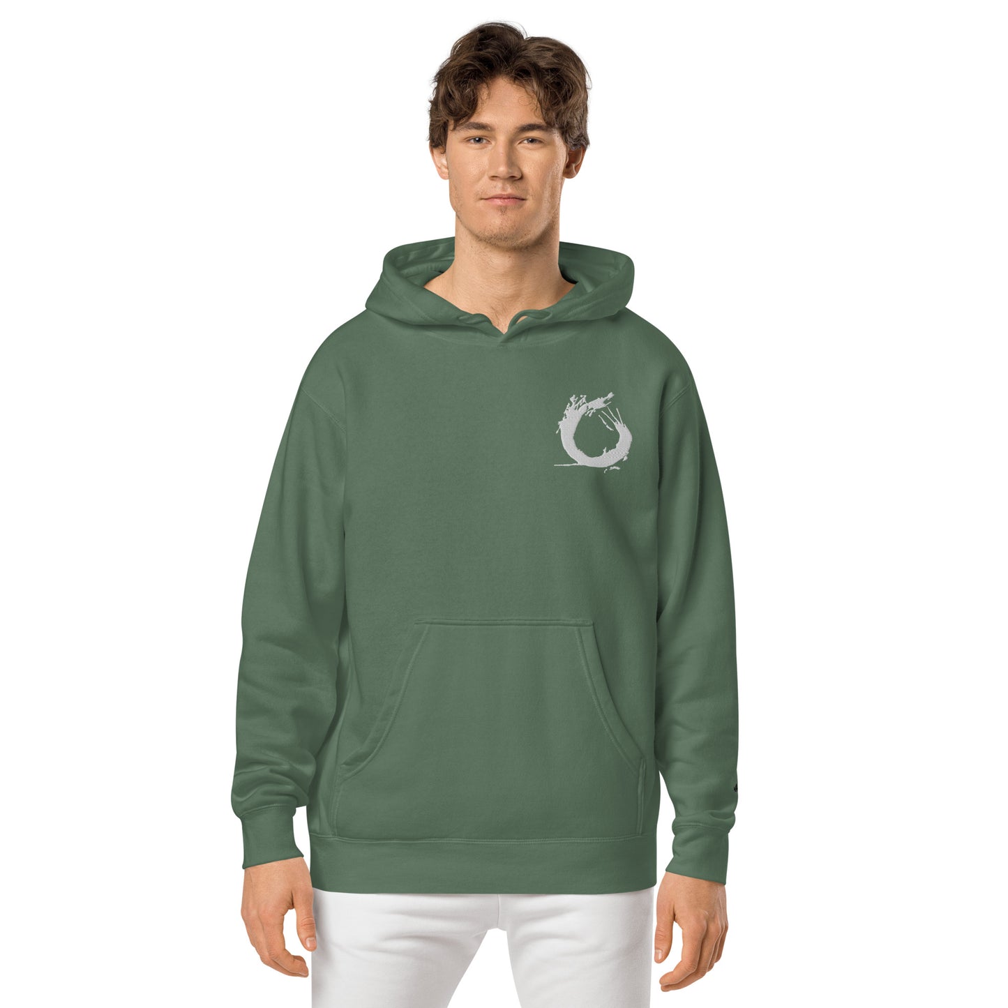 Unisex "Splash" pigment-dyed hoodie