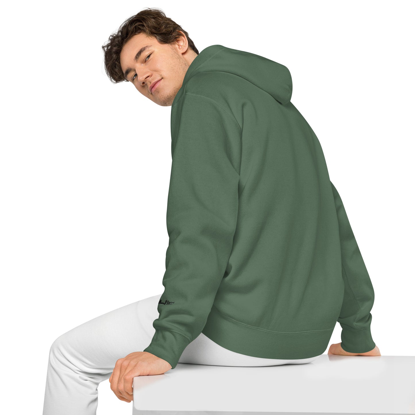 Unisex "Splash" pigment-dyed hoodie