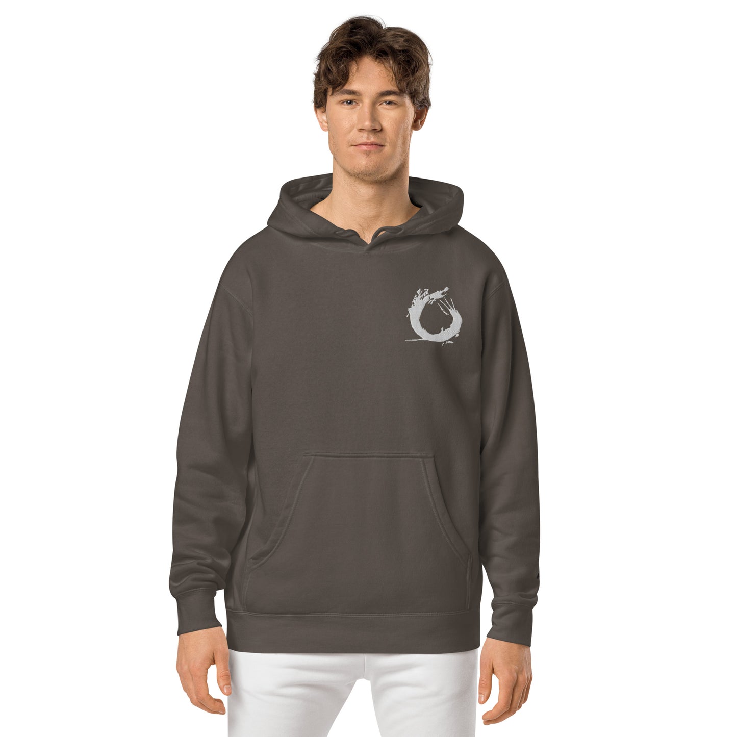 Unisex "Splash" pigment-dyed hoodie