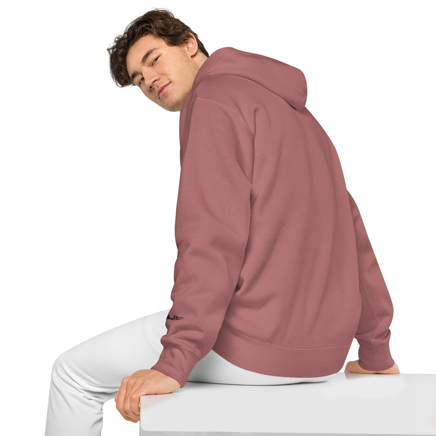 Unisex "Splash" pigment-dyed hoodie