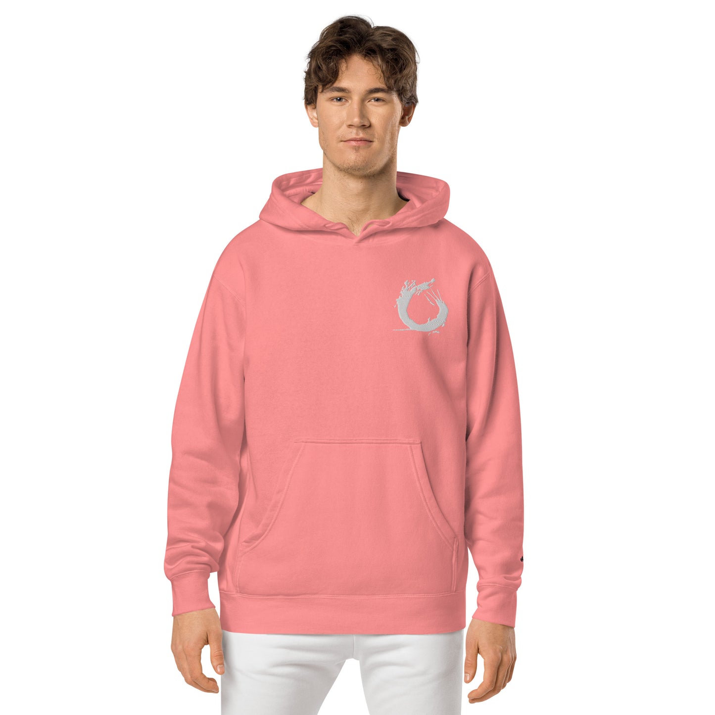 Unisex "Splash" pigment-dyed hoodie
