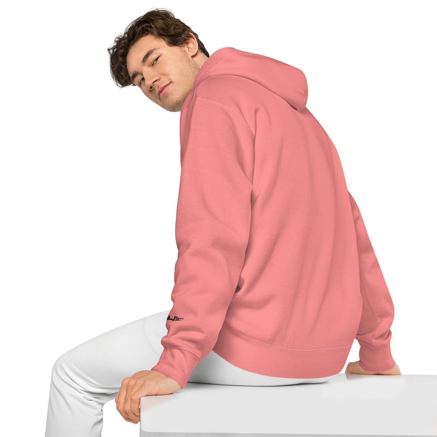 Unisex "Splash" pigment-dyed hoodie