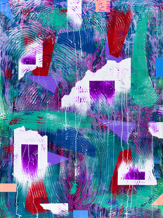 Expressive Extrovert | Canvas (Remarque Print)