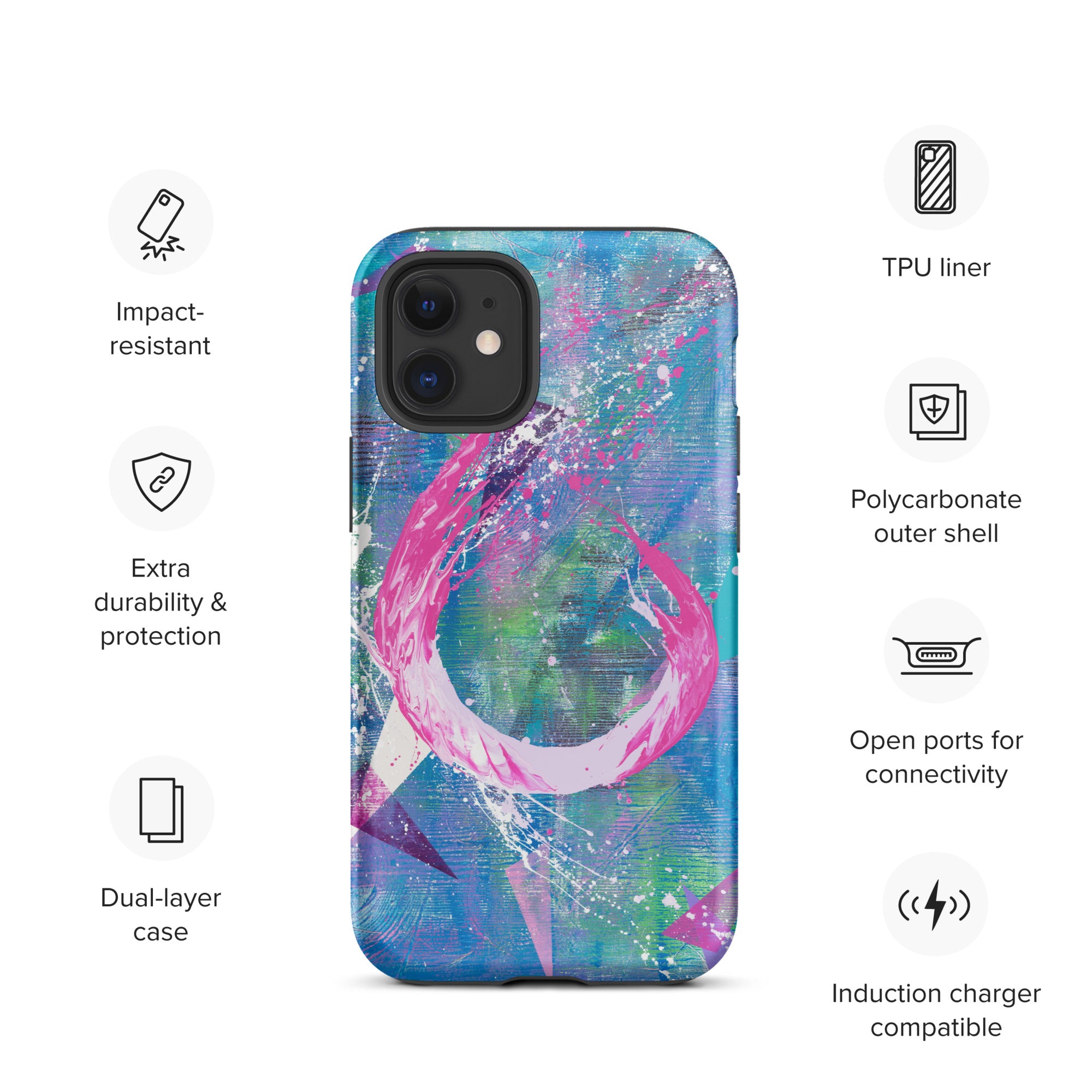 Expressive Introvert iPhone case