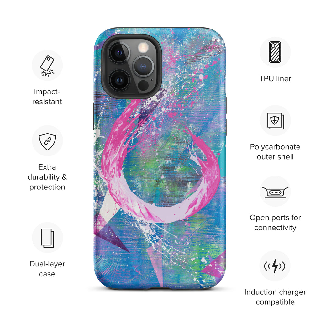Expressive Introvert iPhone case