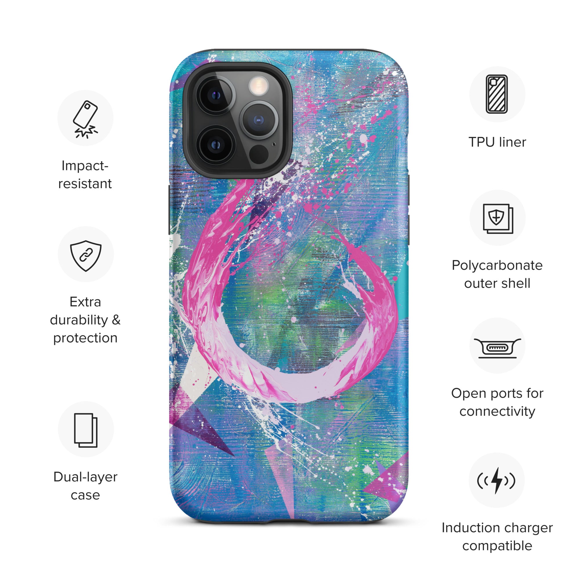 Expressive Introvert iPhone case