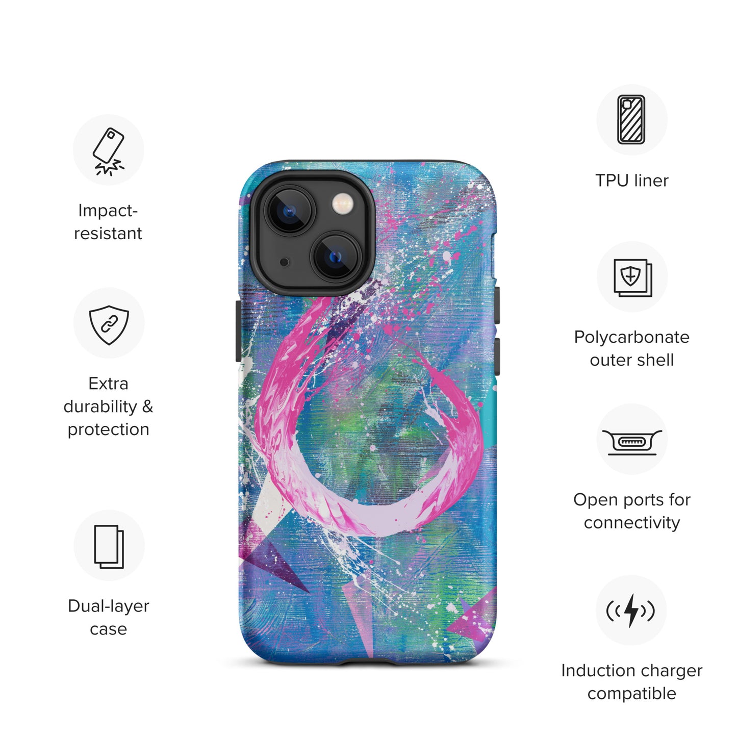 Expressive Introvert iPhone case