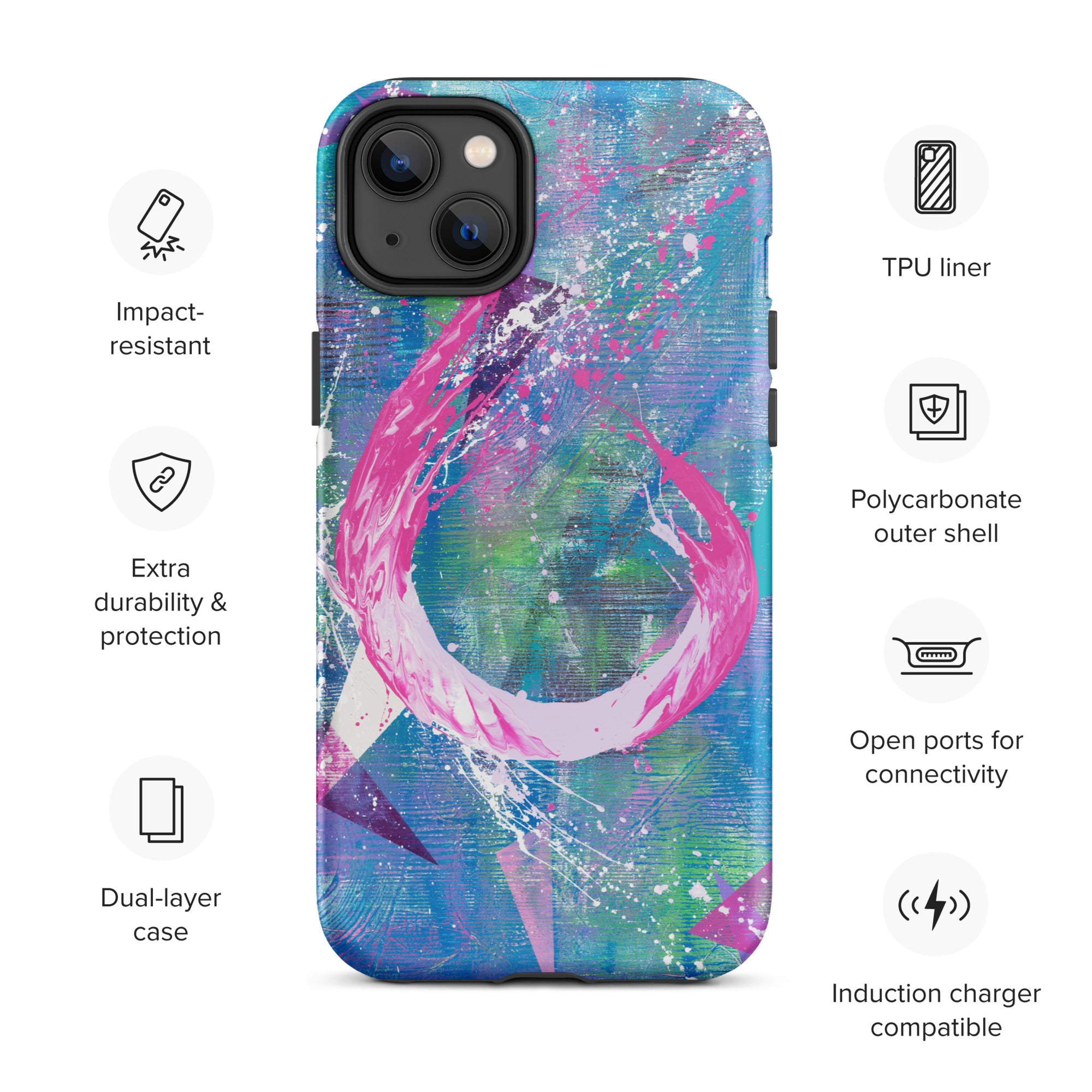 Expressive Introvert iPhone case