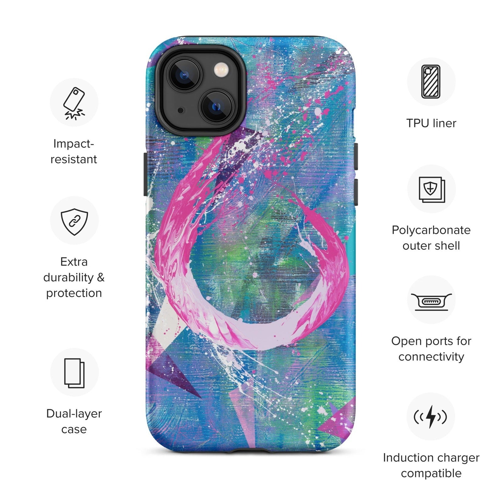 Expressive Introvert iPhone case